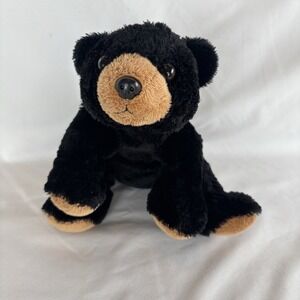 Wild Republic Cuddlekins Mini Black Bear 8 Inch Plush Figure NEW With Tags NWT